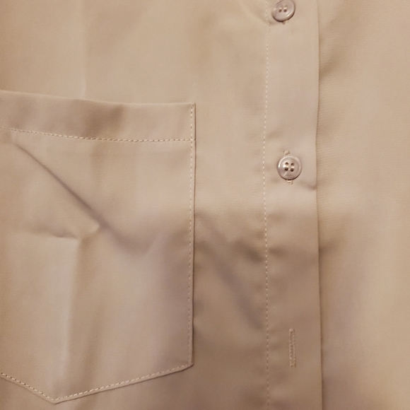 🤗3 for $20! Womens Casual Chiffon Long Sleeve button down shirt size Medium - Picture 3 of 5